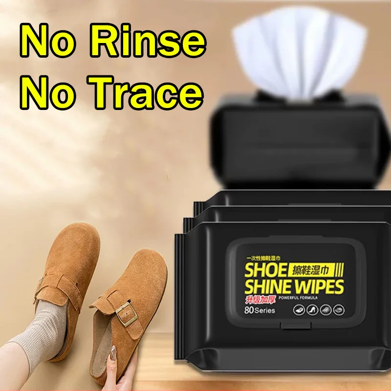 Sneaker Care Cleaning Kit - Przenośne chusteczki do czyszczenia butów bez