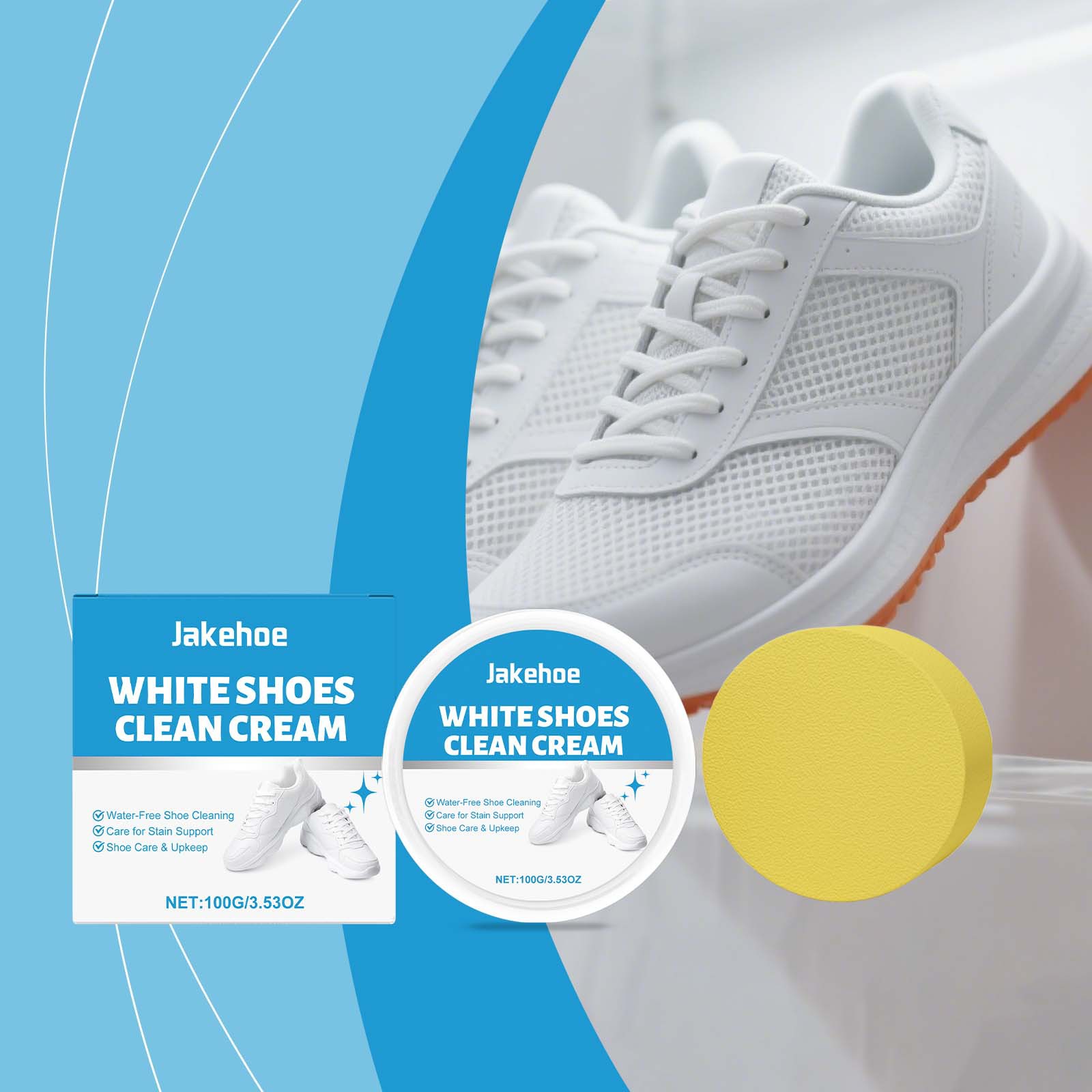 Krem do czyszczenia białych bu – Sneaker Care Whitener recenzja i cena