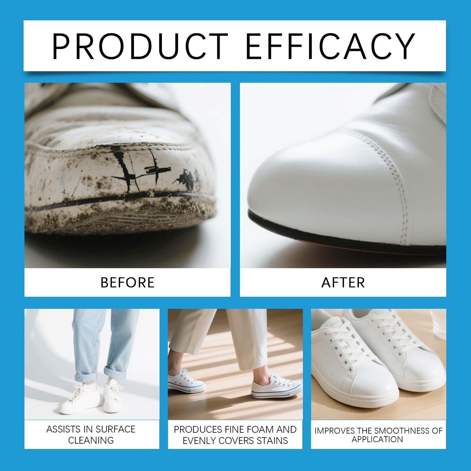 Krem do czyszczenia białych bu – Sneaker Care Whitener recenzja i cena