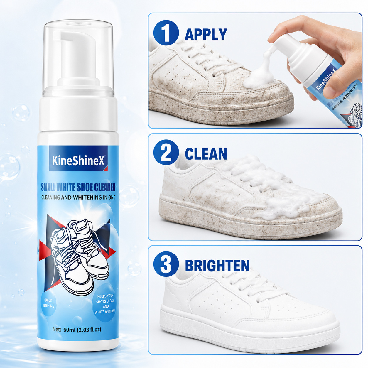 Zestawy do czyszczenia obuwia  – Sneaker Care Cleaning Kit recenzja i cena